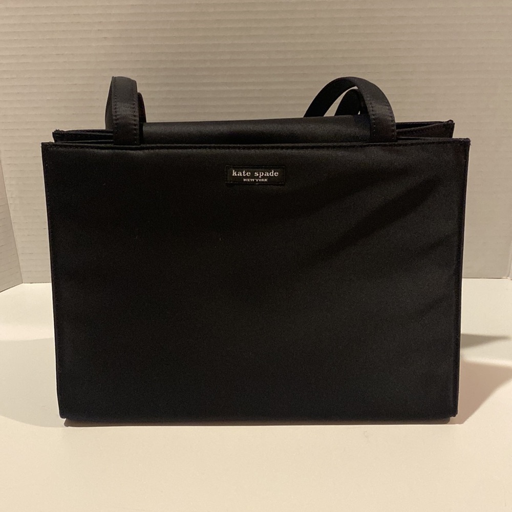 KATE SPADE BLACK TIE PURSE